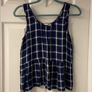 Checkered Tank Top
